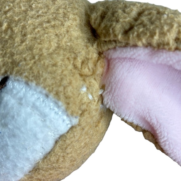 Happy Go Lovely Security Blanket “My 1st Easter” Rabbit Bunny Pink Plush Rattle - Picture 9 of 11